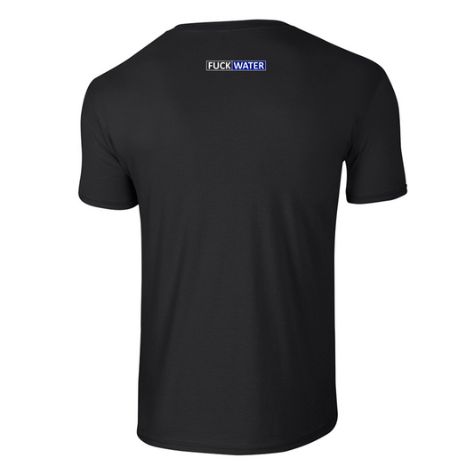 Short Sleeve Black Fuck Water T-shirt