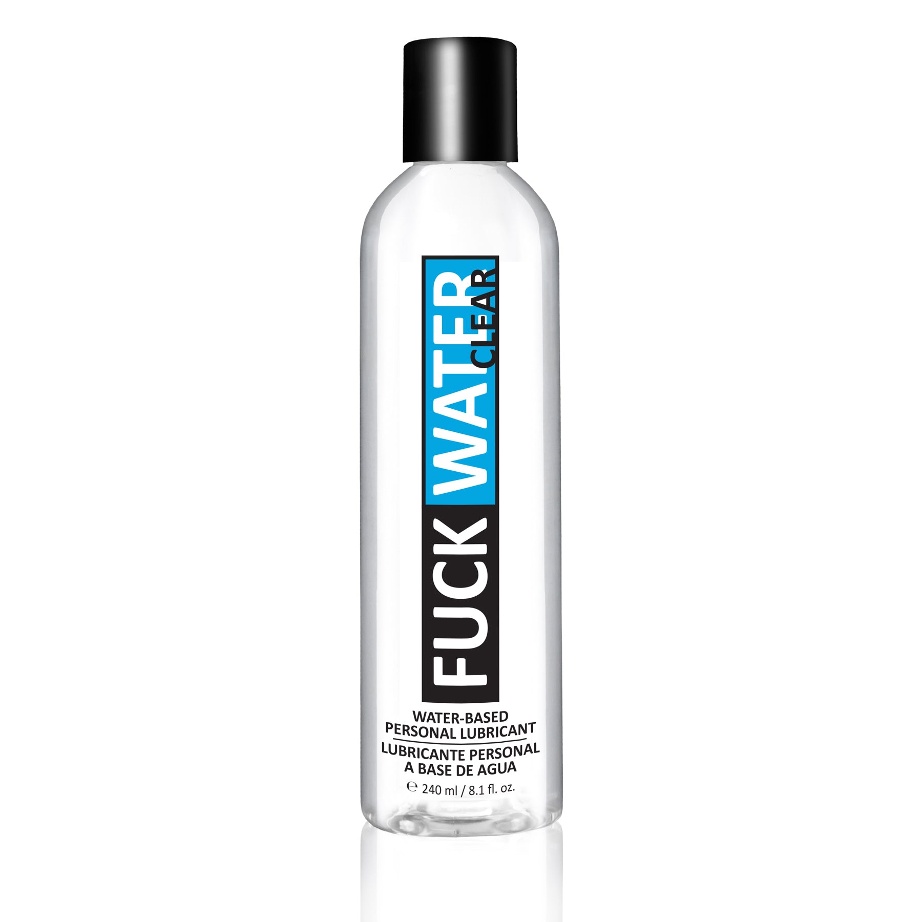 Fuck Water Clear 8oz Water Based Lubricant F W USA Fuck Water Clear 8oz Water Based Lubricant F W USA